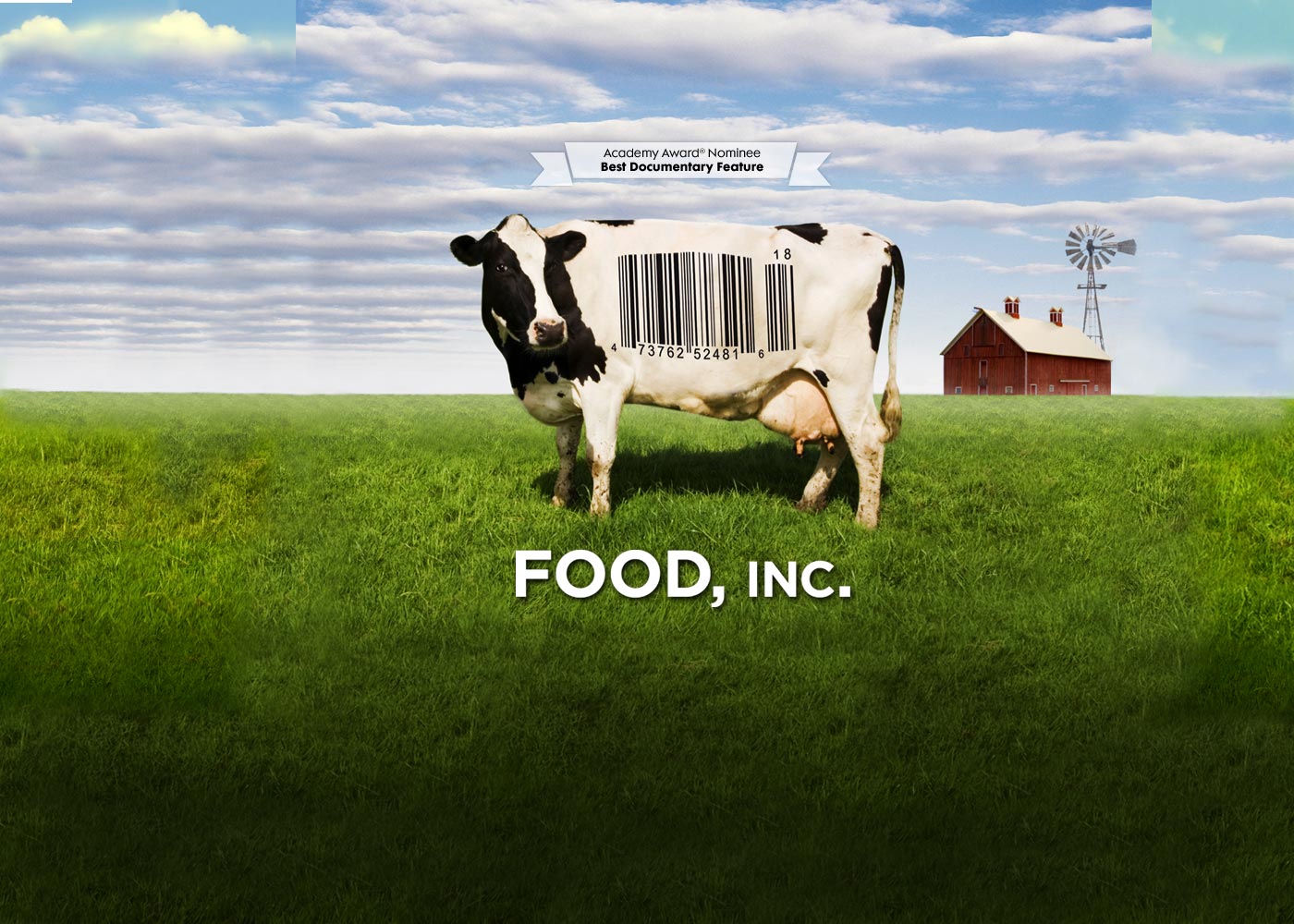 Food, inc documentary cover.